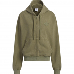Adidas Originals Pesuspesitud Kapuutsiga Jakk Retro Spordistiilis L&otilde;tv Pikkade Varrukatega Jakk Meeste Jakid Kiht-oliiviroheline JM7286 2XL