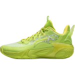 Li Ning Laste Wind Shadow 2.0 Mugavad J&otilde;udlusega Korvpallijalatsid Laste korvpallijalatsid Kiivi-Kollane Laimi-Roheline YKBU072-25 37