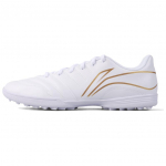 Li Ning Mugav Vabaaja TF (Kummist naastud) Kunstmuru l&ouml;&ouml;ki neelavad vastupidavad jalgpallijalatsid unisex jalgpallijalatsid plaatina YSTU039-4 40⅓