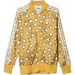 Adidas Originals X Jeremy Scott Tuulejope Triibulise Prindiga Pikkade Varrukatega Jakk Meeste Jakid Mitmev&auml;rviline S07150 S
