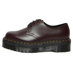 dr. Martens 1461 Seeria Nahast &Uuml;mara Ninaga Paelkinnitusega Madalad Platvormkingad Unisex Jalan&otilde;ud Veinipunane 27332626 38