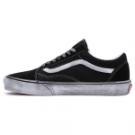 Vans Old Skool Seeria Vastupidavad Libisemiskindlad Madalad Rula Kingad Unisex Tennised Must VN0007NTMCG 35