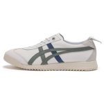 Onitsuka Tiger Mexico 66 Nahast Mugavad Mitmek&uuml;lgsed Libisemiskindlad Vastupidavad Madalad Vabaajas Jalan&otilde;ud Unisex toss Valge Hall 1183B889-102 37.5