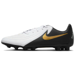 Nike Phantom GX 2 Academy HG/AG Kunstmuru L&ouml;&ouml;gisummutavad Vastupidavad Jalgpallisaapad Meeste Jalgpallisaapad Valge Must Kuldne FJ2551-100 39 white