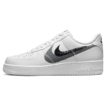 Nike Air Force 1 Low '07 Spray Paint Swoosh Valge Must Hall Tossud FD0660-100 37.5 white
