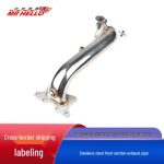 Roostevabast terasest v&auml;ljalasketorustik 2006-2011 Honda Civic 1.8L jaoks Modified Exhaust Pipe