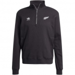 Adidas Originals X All Blacks Essentials Poollukuga Vahvelkootud Moodne Pusa Pikkade Varrukatega T-s&auml;rk Meeste Topid JD4076 L