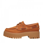 Timberland Stone Street Nahast Vabaaja Klassikalised Mugavad Paadikingad Naiste toss Pruun TB0A2GVFEM7 39