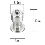 100 tk Talvine J&auml;&auml;tee Ratta Naastud Auto Mootorratta Rehvi Luminaastud Kruvi 12mm