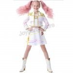 Lapsed T&uuml;drukud Film Kpop Mira Cosplay Kost&uuml;&uuml;m Tr&uuml;kiga Deemonik&uuml;tid Zoey Rumi Cosplay Karnevali Etenduse Riietus Lapsed T&uuml;druk Huntrix Komplekt 130