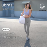 Ubras Women's Mousse Waist Support Sports Yoga Stirrup Leggings M
