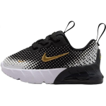 Nike Air Max Phoenix TD Must Metallik Kuldne Beebi tossud Valge HF7051-007 26