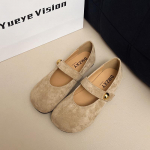 Pehme tallaga Birkenstock &uuml;hed kingad naistele 2025 uus kevad ja suvi koos seelikutega Lame talla Mary Jane kingad Mitmek&uuml;lgsed &otilde;htused Doudou kingad 40 khaki