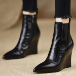 Platvormid Pahkluusaapad Naiste Seksikad K&otilde;rged Kontsad Luksuslikud Kingad Terava Ninaga Talvesaapad Uued Pumbad Trend Kleit Elegantne Mujer Botas 39 brown