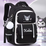 Kuromi seljakott algkoolit&uuml;drukutele: 1.-6. klass, Seljatoe tugi ja kerge disain Grades 1-3 with Pom-Pom Accessory
