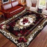 Punane Retro Suure Pinnaga Vaibad Elutuba Euroopa Kaunistus Kodu Diivani Piirkonna Vaip Suurep&auml;rane Magamistuba Libisemisvastane P&otilde;randamatt Pestav 80*120cm