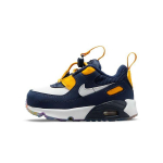 Nike Air Max 90 Toggle SE TD Kesk&ouml;ine Sinine &Uuml;likooli Kuld Beebide Tennised Sinine Valge DH9571-400 23.5