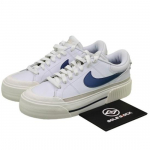 Nike Court Legacy Lift Valge Hajutatud Sinine W - DM7590-104 EU 36.5 valge