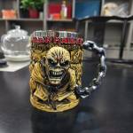 Uus Iron Maiden 50. aastap&auml;eva B&auml;ndi 3D Kruus A