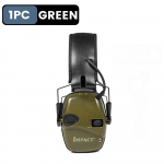 Honeywell Taktikaline Elektrooniline Laskmise K&otilde;rvakaitse M&uuml;ravastased K&otilde;rvaklapid Heli V&otilde;imendusega Kuulmiskaitse Peakomplekt Kokkupandav roheline