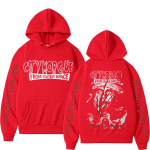 R&auml;ppar City Morgue Kahepoolselt Tr&uuml;kitud Kapuutsiga S&auml;rk Meestele Naistele Hip Hop Harajuku Dressipluus Zillakami Sosmula Kapuutsiga S&auml;rgid Streetwear Topid S
