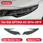 KIA Optima K5 2016-2019 2018 Auto Esitulede Must TPU Kaitsekate Kile Eesmise Tule V&auml;rvi Muutvad Tarvikud Smoked black