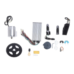 My1020 72v 3000W Harjadeta Mootori Komplekt 6500rpm Kiire Elektrimootori &Uuml;mberehituskomplekt Mootorrattale Elektri-Go-Karti gray