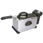 Friteuse - Mx Onda - MX-FR2127 - 3 L - Noir - Acier inoxydable - 2300 W