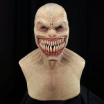 &Otilde;udne Ogre Mask Halloweeni Realistlik &Otilde;uduslateksmask Kurja Rolli m&auml;ngimise Rekvisiidid Maskeraadi Esitusrekvisiidid Trikk Hirmutav Peakate beež