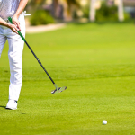 Golfiputter Golfiputtimiskepikas Professional Kaasaskantav Skaalaga Libisemisvastane v&otilde;i Vasakuk&auml;eline Pikendatav Naistele Meestele roheline
