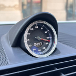 ONGOXD Porsche 718 / Macan / Panamera / Cayenne Siseosa Teemantdekoratsioon Kristallist Siseosa Compass/clock frame h&otilde;be