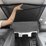 Maastur auto laes panipaik Nettasku auto katusekott Sisemine lastiv&otilde;rk hingav v&otilde;rkkott Automaatne panipaik, siseruumide korrastamine 70x50cm