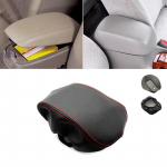 Pehmest nahast k&auml;etoe kate Hyundai Sonata 2004 2005 2006 2007 2008 sisemuse keskkonsooli kaane k&auml;etoe karbi kate B Gray