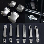 Exterior Accessories ABS Chrome For Toyota Noah 2014- 2018 out side Door Handle bowl cup decorative Cover sticker frame trim 12 PCS