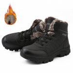 Lume saapad meestele Vabaaja talvesaapad Platvorm Libisemiskindlad Soojad Karusnahast Pahkluusaapad Pl&uuml;&uuml;sist S&otilde;jav&auml;esaapad V&auml;ljas Matkasaapad Mootorrattasaapad 45