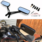 Universal 8mm 10mm Motorcycle Rear view Side Mirrors for Harley Honda Yamaha Kawasaki Street Sports Bike Chopper