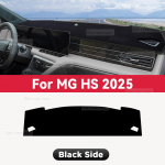 For MG HS 2025 Car Dashboard Avoid Light Pad trument Platform Desk Cover Mats Carpets Anti-UV Accessories LHD