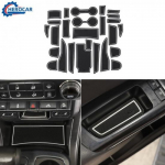 Center Console Cup Holder erts Liner Mats For Chevy Colorado/GMC Canyon 14+