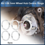 OD 691mm to ID 591mm Car Wheel Hub Centric Rings Aluminium Alloy 4 Pcs