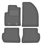 Dywaniki samochodowe welurowe grafitowe do: Ford Fiesta MK6 hatchback (2002-2010)
