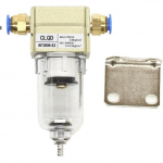 AF2000-02 1/4 &otilde;hufilter pneumaatiline &otilde;hut&ouml;&ouml;tleja &otilde;li-vee eraldaja vaskelement &auml;ravooluriba 4mm 6mm 8mm 10mm(AF2000-02 koos PC4-ga) AF2000-02 with PC4
