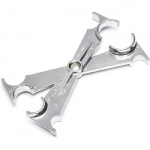Scissor Fuel Line Disconnect Tool, 3/4 5/8 1/2 and 3/8 Inch Fuel Filter 4 in 1