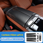 Mercedes Benz S-klassile W223 S400L S450L S500L S480 S580 S680 + Autotarvikud Keskkonsooli K&auml;etoe Kasti Sisekate Style A carbon fibre