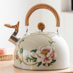 3L Vilega Veekeetja Elektroplaaditud Pronksist K&auml;epide Vilega Kohvi Teekann Universaalne Gaasi Induktsioonpliit K&ouml;&ouml;gi Veekeetja CN