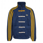Adidas Originals FW25 Kootud Jakk Uus Hiina Stiil Mugav Pehme Triibuline Pikkade Varrukatega Laste Jakk KT-4998 152