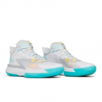 Air Jordan Zion 1 PF Valge D&uuml;naamiline T&uuml;rkiissinine DA3129-101 EU 42 oranž/valge