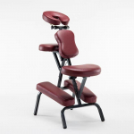 Kaasaskantav kokkupandav massaaži- ja t&auml;toveerimistool Gua Sha funktsiooniga Without Shoulder Bag burgundiapunane