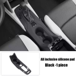 For Toyota Corolla Cross Frontlander  2024 2025 Silicone material central control gear shift panel protective pad 61 03 brown