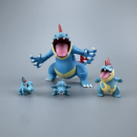 Anime Pokemon Feraligatr Kuju Feraligatr Evolutsioonir&uuml;hm Tegevuskujud PVC Kogumismudel M&auml;nguasjad Kingitused