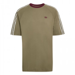 Adidas Originals Britcore Ringer L&otilde;tv l&otilde;ige &Uuml;mmargune kaelus Puuvillane Spordis&auml;rk L&uuml;hikeste varrukatega Meeste Topid KV4446 M